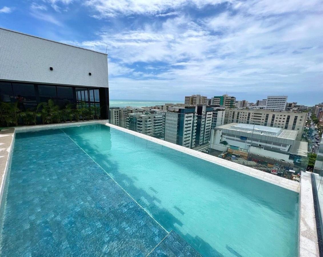 Edificio Sky Concept - Apt 1003 - E Sala Com Ar Condicionado, Piscina, Academia, Area Kids, Proximo A Praias Turisticas E Bares Badalados Apartamento *